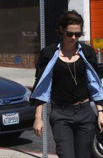 KRISTEN STEWART Heading to Richard Glatzer Memorial Service in West Hollywood