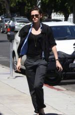 KRISTEN STEWART Heading to Richard Glatzer Memorial Service in West Hollywood