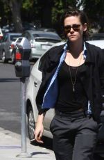 KRISTEN STEWART Heading to Richard Glatzer Memorial Service in West Hollywood