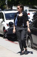 KRISTEN STEWART Heading to Richard Glatzer Memorial Service in West Hollywood