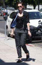KRISTEN STEWART Heading to Richard Glatzer Memorial Service in West Hollywood