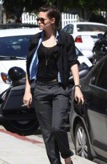 KRISTEN STEWART Heading to Richard Glatzer Memorial Service in West Hollywood