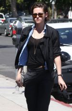 KRISTEN STEWART Heading to Richard Glatzer Memorial Service in West Hollywood