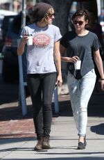 KRISTEN STEWART Out for Coffee in Los Angeles