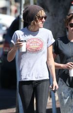KRISTEN STEWART Out for Coffee in Los Angeles