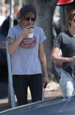 KRISTEN STEWART Out for Coffee in Los Angeles