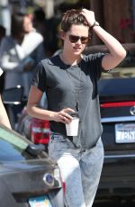 KRISTEN STEWART Out for Coffee in Los Angeles