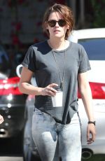 KRISTEN STEWART Out for Coffee in Los Angeles