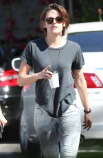 KRISTEN STEWART Out for Coffee in Los Angeles