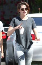 KRISTEN STEWART Out for Coffee in Los Angeles
