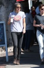 KRISTEN STEWART Out for Coffee in Los Angeles