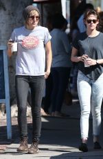 KRISTEN STEWART Out for Coffee in Los Angeles