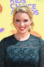 KRISTIN COLEMAN at 2015 Nickelodeon Kids Choice Awards in Inglewood