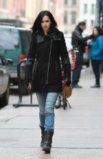 KRYSTEN RITTER at A.K.A. Jessica Jones Set in New York 2403