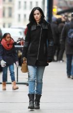 KRYSTEN RITTER at A.K.A. Jessica Jones Set in New York 2403
