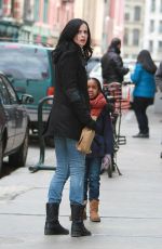 KRYSTEN RITTER at A.K.A. Jessica Jones Set in New York 2403