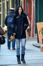 KRYSTEN RITTER at A.K.A. Jessica Jones Set in New York 2403