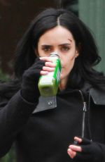 KRYSTEN RITTER at A.K.A. Jessica Jones Set in New York 2403