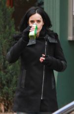 KRYSTEN RITTER at A.K.A. Jessica Jones Set in New York 2403