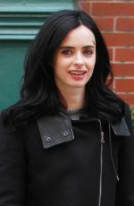 KRYSTEN RITTER at A.K.A. Jessica Jones Set in New York 2403