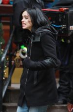 KRYSTEN RITTER at A.K.A. Jessica Jones Set in New York 2403