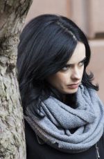 KRYSTEN RITTER on the Set of A.K.A. Jessica Jones in new York 1103