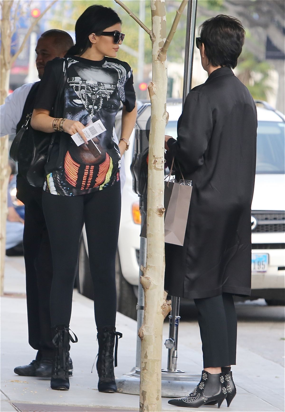KYLIE and KRIS JENNER Out and About in Los Angeles – HawtCelebs