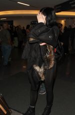 KYLIE JENNER Arrives at Los Angeles International Airport 0303
