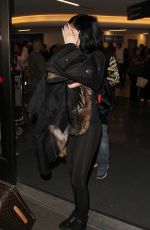KYLIE JENNER Arrives at Los Angeles International Airport 0303