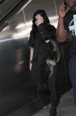 KYLIE JENNER Arrives at Los Angeles International Airport 0303