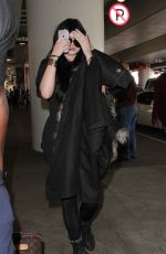 KYLIE JENNER Arrives at Los Angeles International Airport 0303