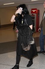 KYLIE JENNER Arrives at Los Angeles International Airport 0303