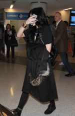 KYLIE JENNER Arrives at Los Angeles International Airport 0303