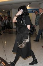 KYLIE JENNER Arrives at Los Angeles International Airport 0303