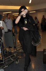 KYLIE JENNER Arrives at Los Angeles International Airport 0303