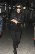 KYLIE JENNER at Heathrow Airport in London 1503