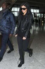 KYLIE JENNER at Heathrow Airport in London 1503