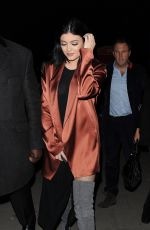 KYLIE JENNER Night Out in London 1303