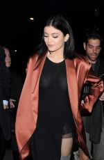 KYLIE JENNER Night Out in London 1303