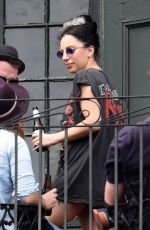 LADY GAGA Arrives at a Brunch in New Orleans