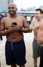 LADY GAGA at 2015 Polar Plunge in Chicago
