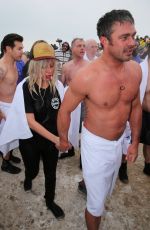 LADY GAGA at 2015 Polar Plunge in Chicago