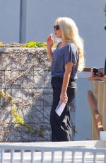 LADY GAGA at Broad Beach Club in Malibu 2403