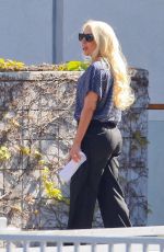 LADY GAGA at Broad Beach Club in Malibu 2403