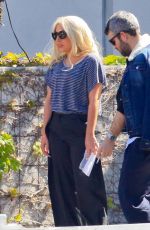 LADY GAGA at Broad Beach Club in Malibu 2403