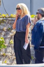 LADY GAGA at Broad Beach Club in Malibu 2403