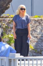 LADY GAGA at Broad Beach Club in Malibu 2403