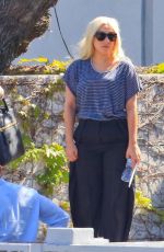 LADY GAGA at Broad Beach Club in Malibu 2403