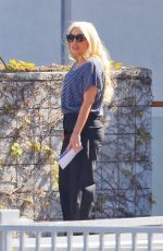 LADY GAGA at Broad Beach Club in Malibu 2403