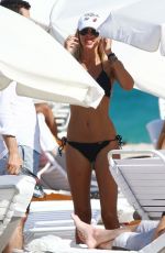 LAUREN STONER in Bikini at a Beach in Miami 2203